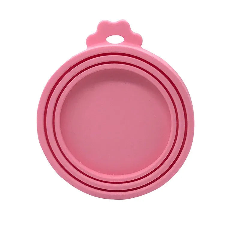 1 Reusable Silicone Pet Can Lid Bpa Free, Suitable For Most Sized Dog And Cat Cans - Keeps Food Fresh Prevents Bacterial Odors
