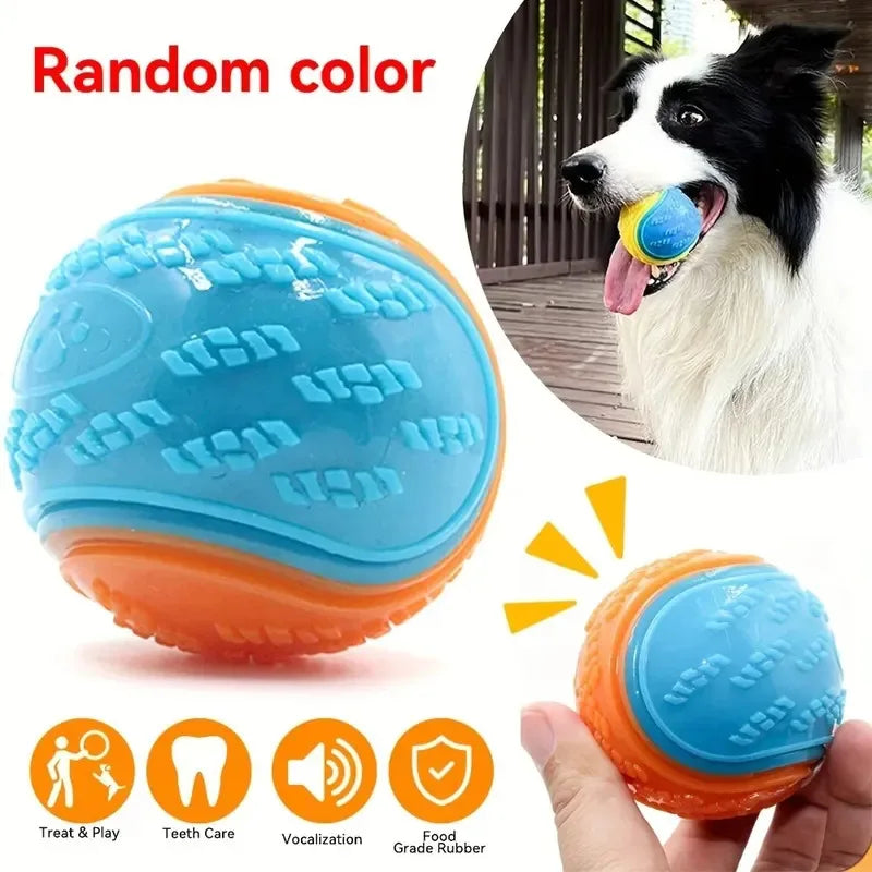 1pc Dog Toy Durable Crew Ball Pet Grinding Teeth Toy For Dog Interactive SuppliesChew Pet Supplies