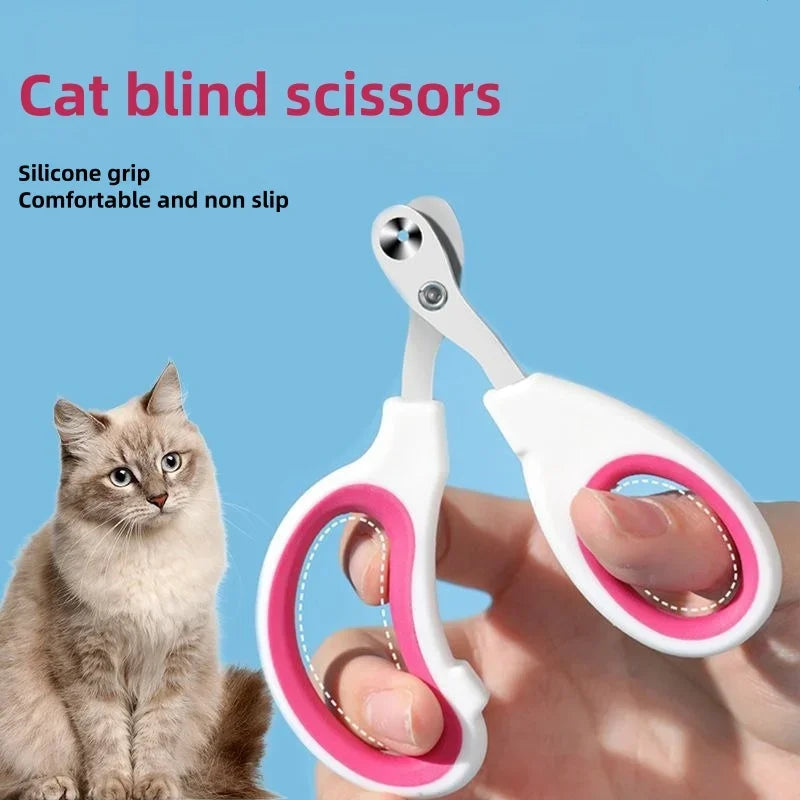 NEW Pets Professional Cat Nail Clippers for Small Cat Dog Stainless Steel Puppy Claws Cutter Pet Nail Grooming Clippers Trimmer