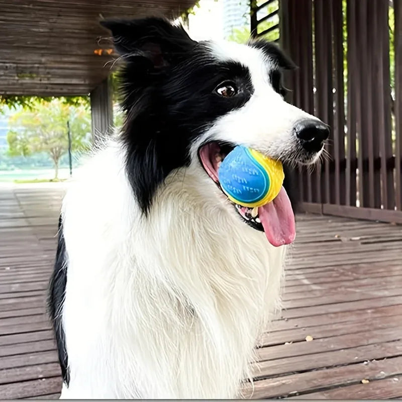 1pc Dog Toy Durable Crew Ball Pet Grinding Teeth Toy For Dog Interactive SuppliesChew Pet Supplies