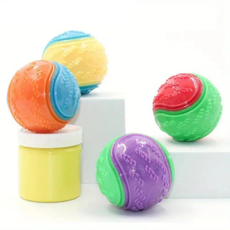 1pc Dog Toy Durable Crew Ball Pet Grinding Teeth Toy For Dog Interactive SuppliesChew Pet Supplies