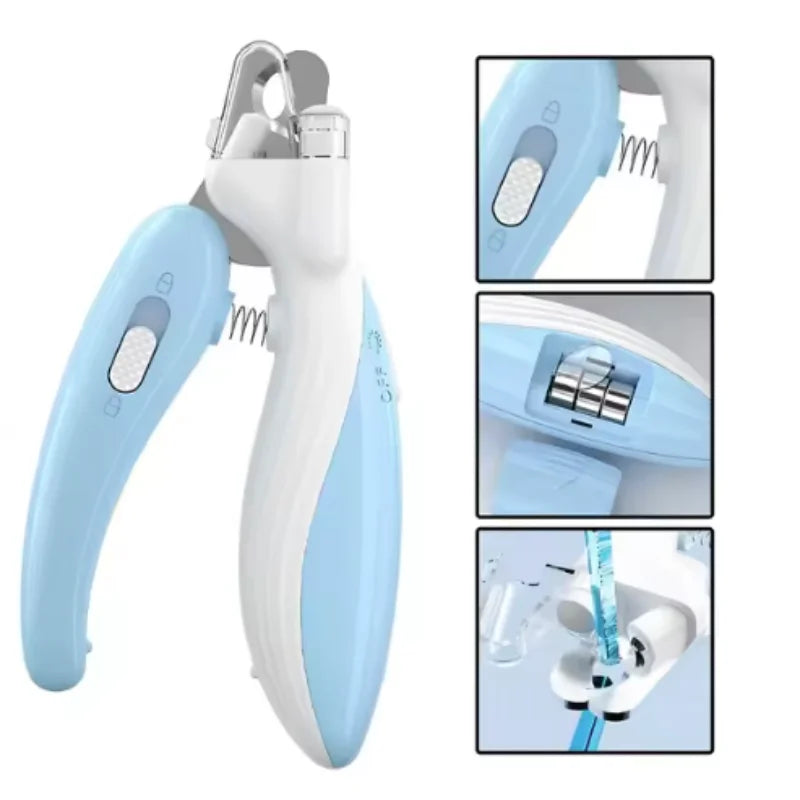 Professional Pet Nail Clippers for Cats And Dogs - Labor-Saving Cat Nail Trimmer And Dog Paw Grooming Scissors for Small Animals